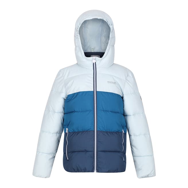 Regatta Ice Blue/Blue Sapphire Lofthouse V Quilted Hooded Jacket