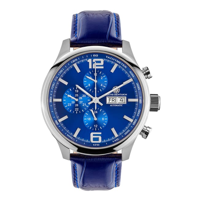 Mathis Montabon Men's Blue Grand Date Watch
