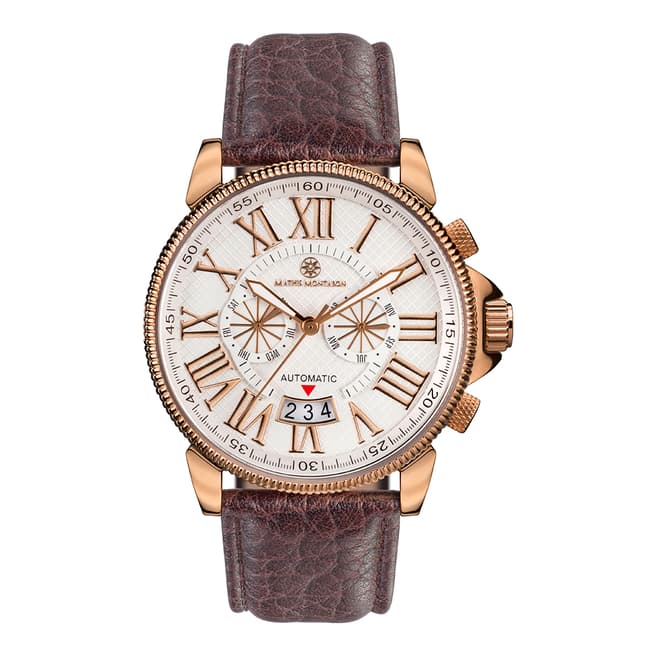 Mathis Montabon Men's Brown Classic Moderne Watch