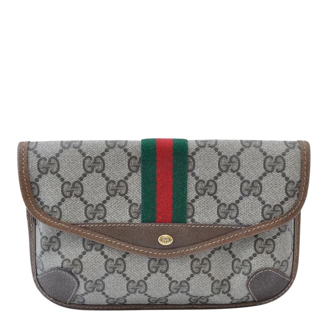 Gucci Brown Ophidia Pouch