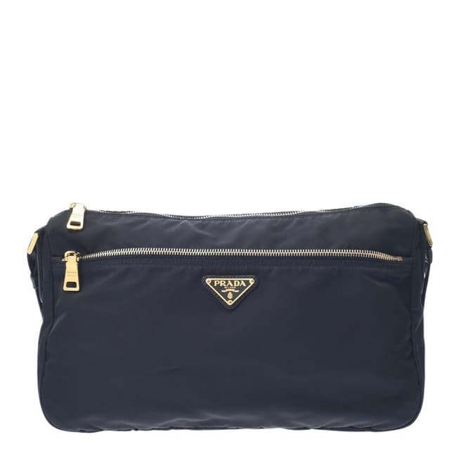 Prada Vintage Black Prada Shoulder Bag