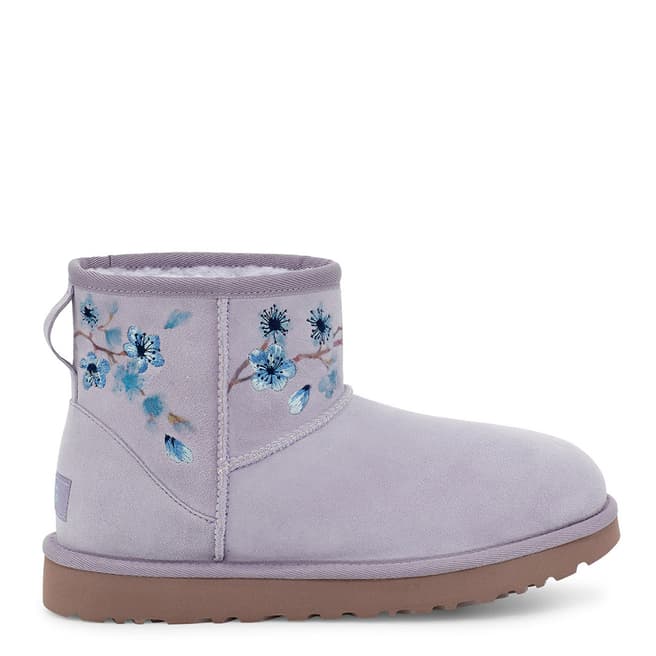 UGG Lilac Classic Mini Blossom Boots