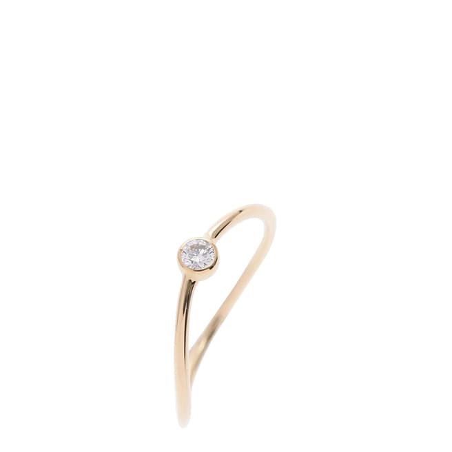 Tiffany Gold Single Row Ring