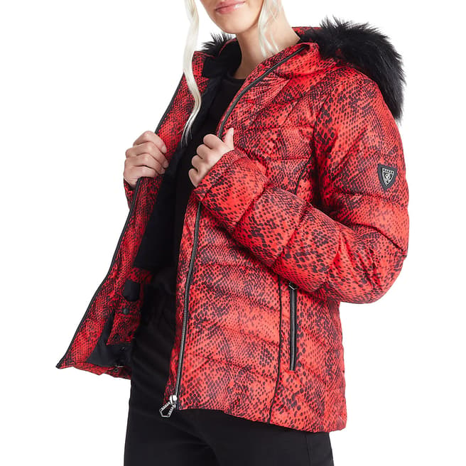 Dare2B Red Wateproof Insulated Ski Jacket