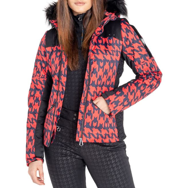 Dare2B Red/Black Waterproof Insulated Ski Jacket