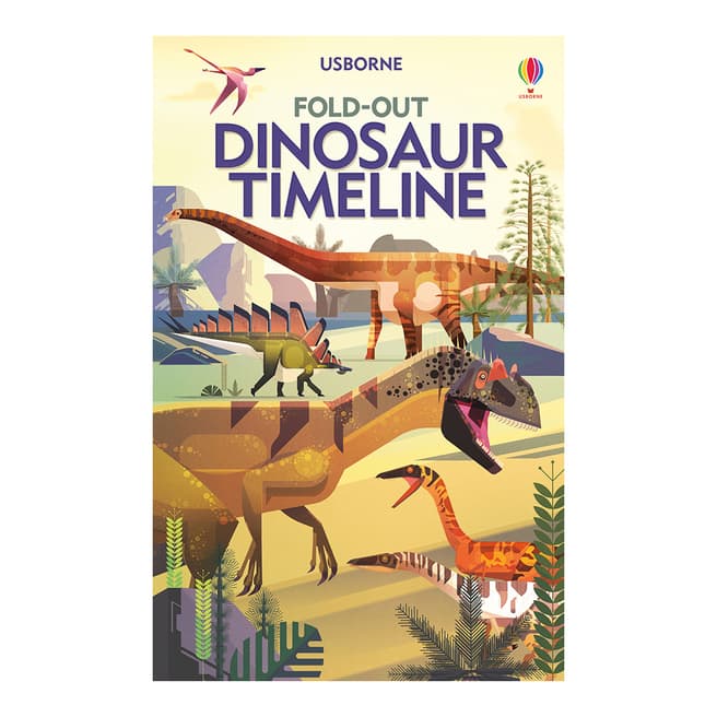 Usborne Books Fold Out Dinosaur Timeline