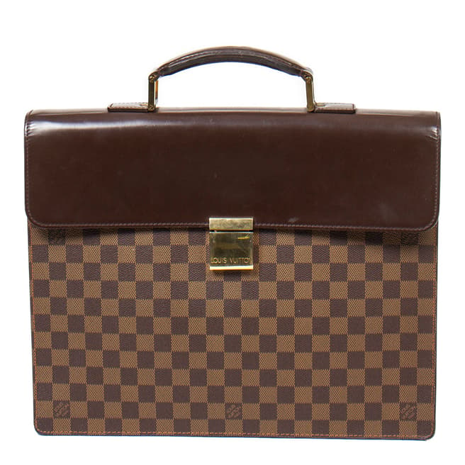 Louis Vuitton Brown Altona Briefcase