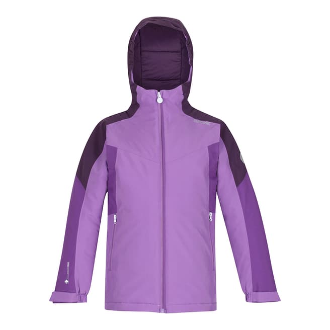 Regatta Hyacinth Purple Sapphire/Dark Aubergine Highton II Waterproof Jacket