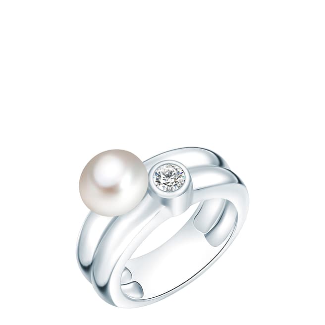 Perldor Silver Pearl Ring