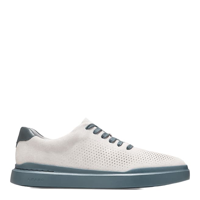 Cole Haan Grey GrandPro Rally Laser Cut Trainers