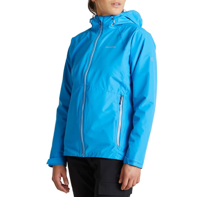 Craghoppers Blue Full Zip Waterproof Jacket