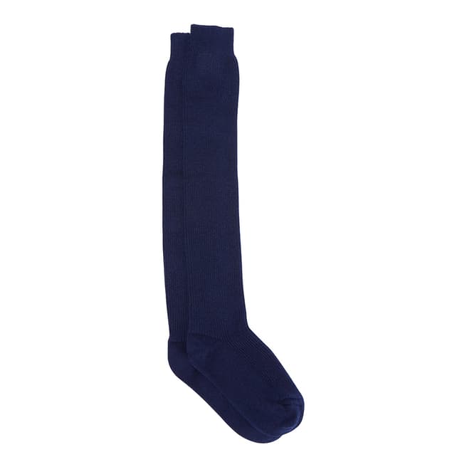 Missoni Navy Long Cashmere Socks