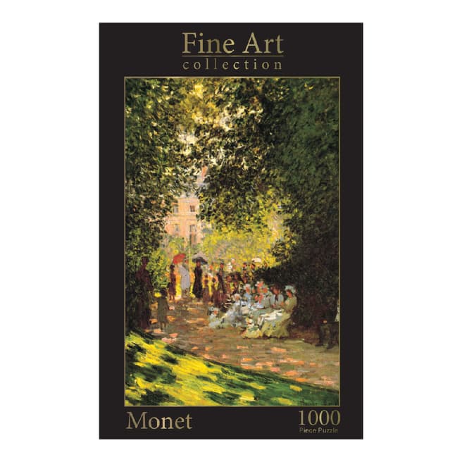 Robert Frederick Jigsaw 1000 Pc Rectangular - Monet: The Parc Monceau
