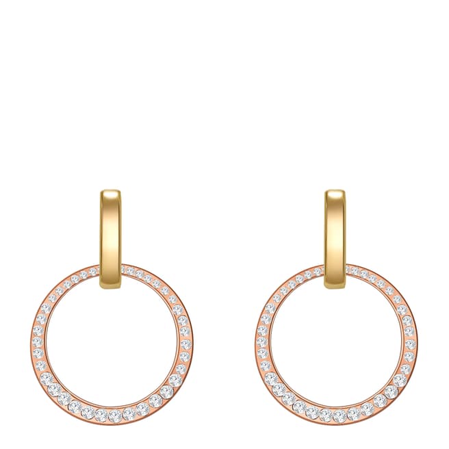 Iconic Collection Rose Gold Drop Earrings
