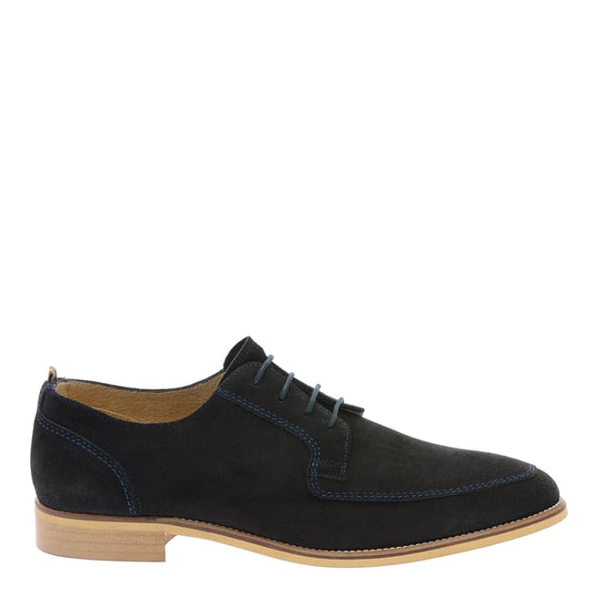 Pazolini Navy Suede Casual Shoes