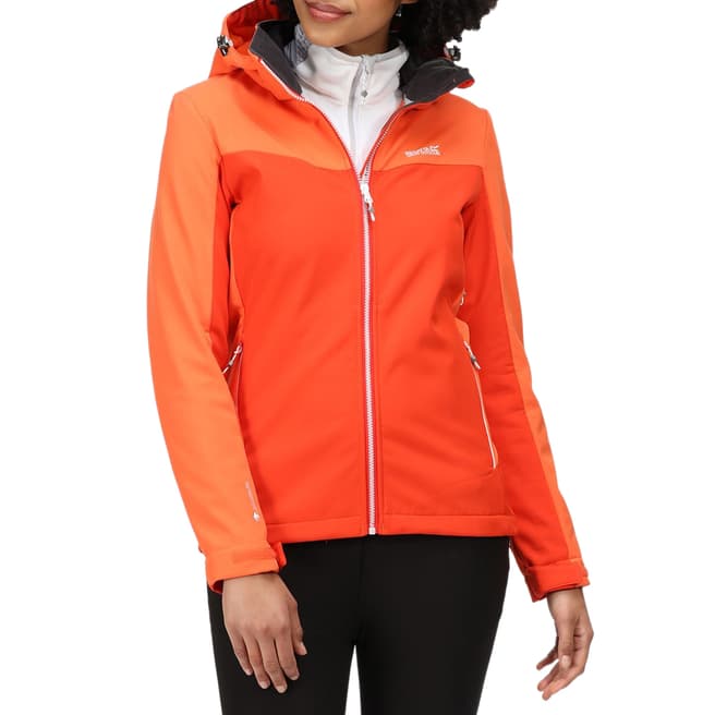 Regatta Orange Waterproof Softshell Jacket