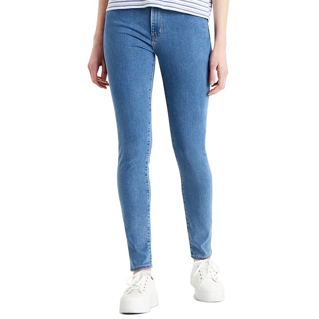 Levi's Mid Blue 721™ High Rise Stretch Skinny Jeans