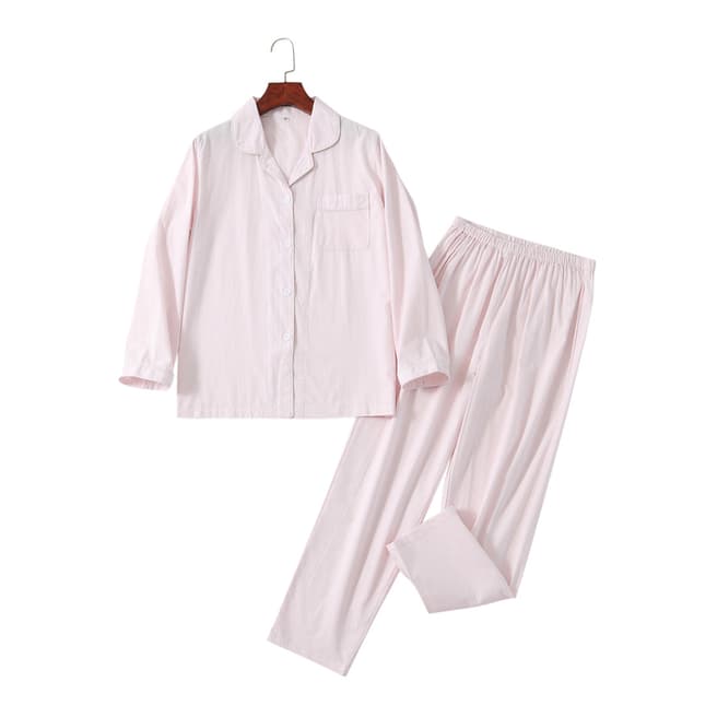 Michel Laperle Pink & Cell Cotton Pyjamas 