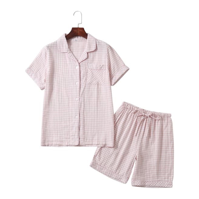 Michel Laperle Pink & Cell Cotton Pyjamas 
