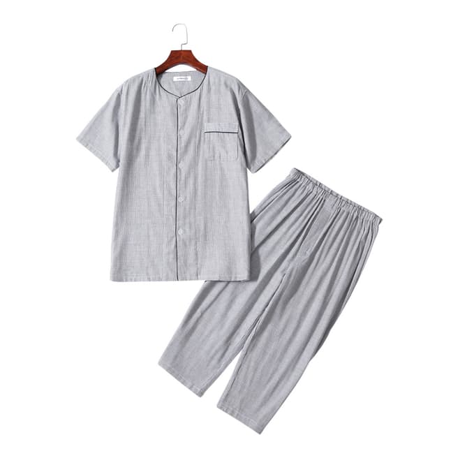 Michel Laperle Black & Stripes Cotton Pyjamas 