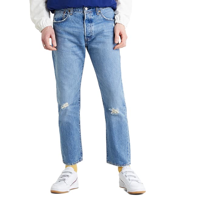 Levi's Blue 501® 93 Cropped Jeans