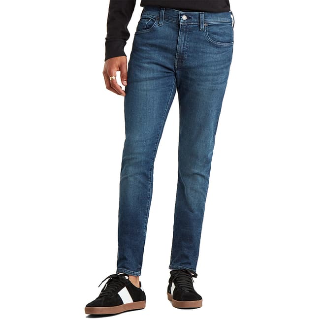 Levi's Blue Stretch Skinny Tapered Jeans
