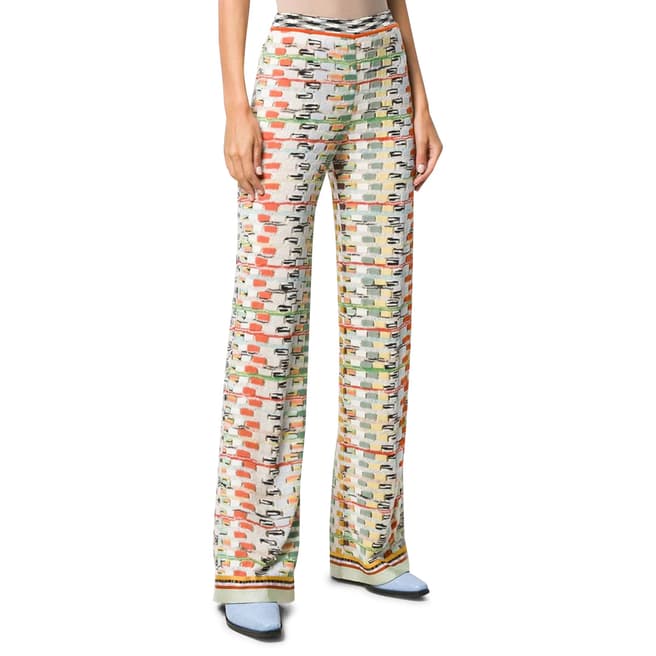 Missoni Printed Cashmere Blend Trousers