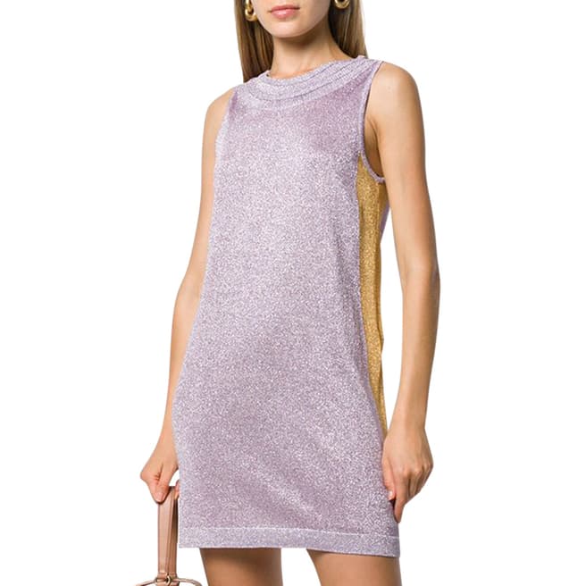 Missoni Lilac Sleeveless Mini Dress