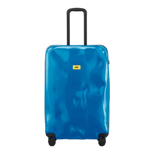 Crash Baggage Paint Blue Pioneer Large Suitcase 77cm
