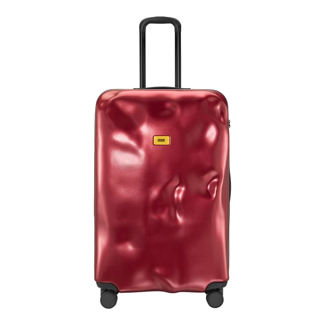 Crash Baggage Metal Red Icon Large Suitcase 79cm