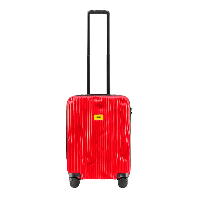 Crash Baggage Red Stripe Cabin Suitcase 55cm