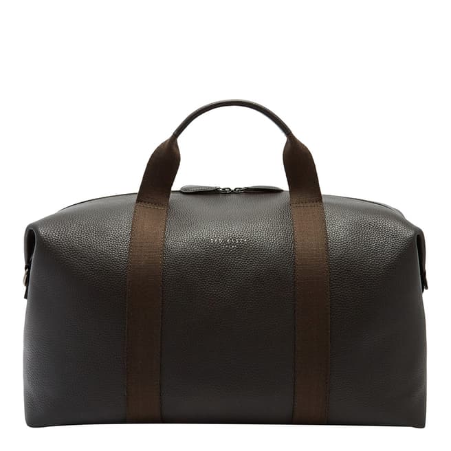 Ted Baker Chocolate Holding Leather Holdall