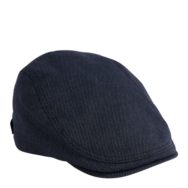 Ted Baker Navy Witham Flat Cap