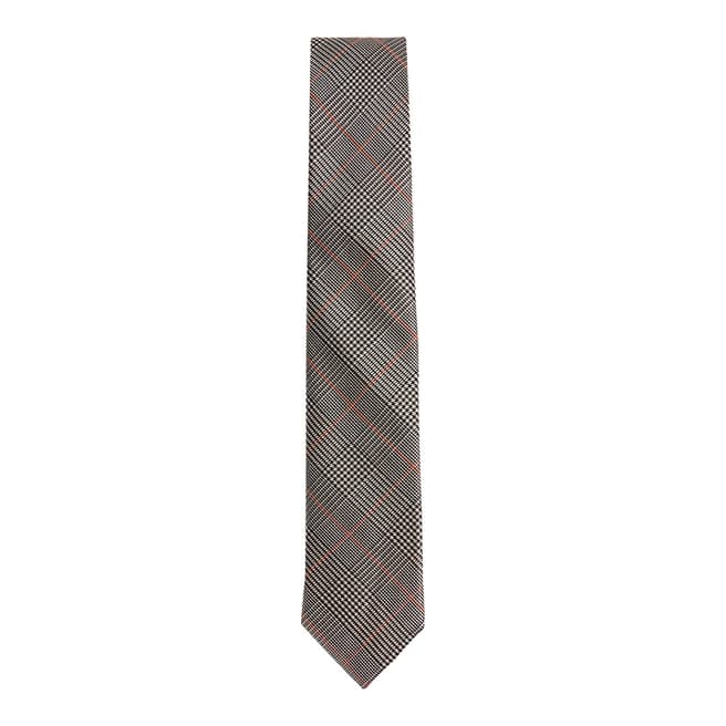 Ted Baker Taupe Store Prince Of Wales Check Tie