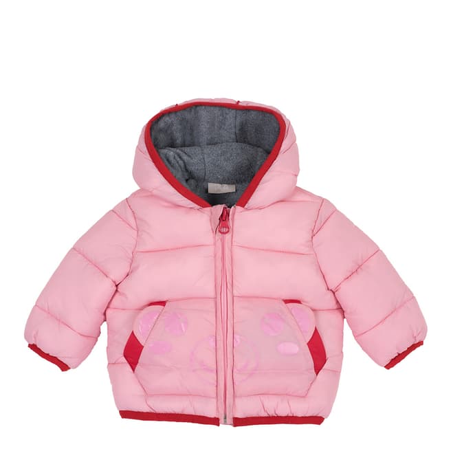 Chicco Pink Jacket With Detachable Hood