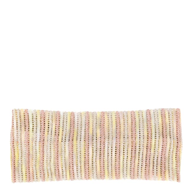 Missoni Pink Yellow Striped Headband