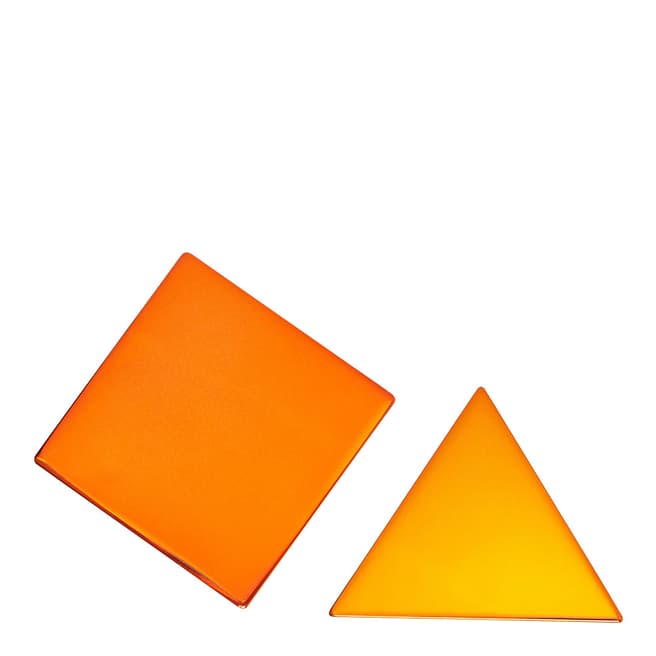 Missoni Orange Yellow Geo Earrings