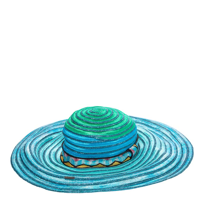 Missoni Turquoise Straw Hat