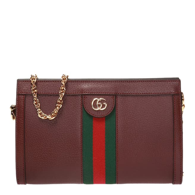 Gucci Red Gucci Ophidia Shoulder Bag