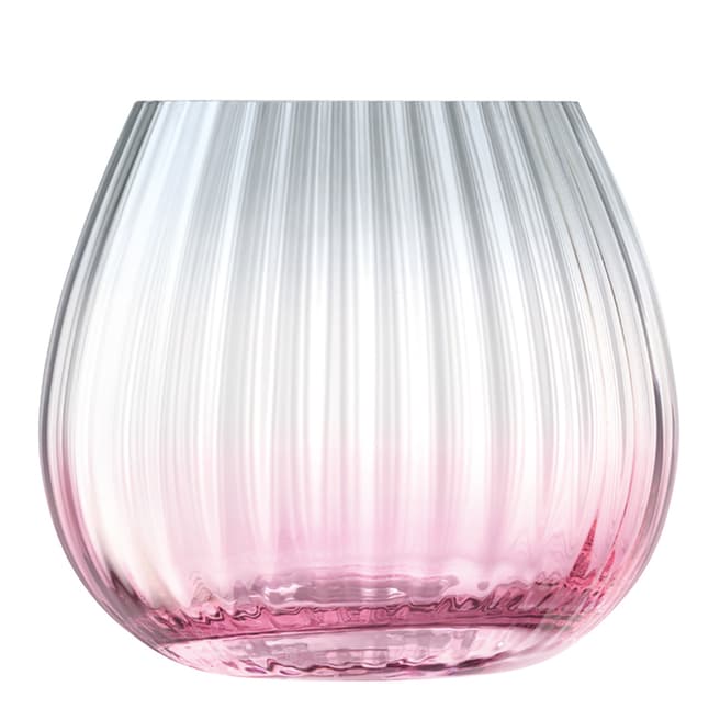 LSA Pink/Grey Dusk Vase, 13cm