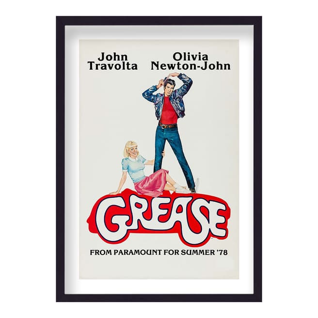 Vintage Movie Posters Grease Vintage Movie Poster, 44x33cm
