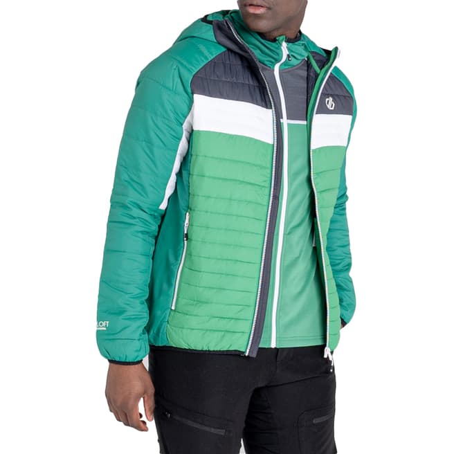 Dare2B Green Quilted Lightweight Jacket