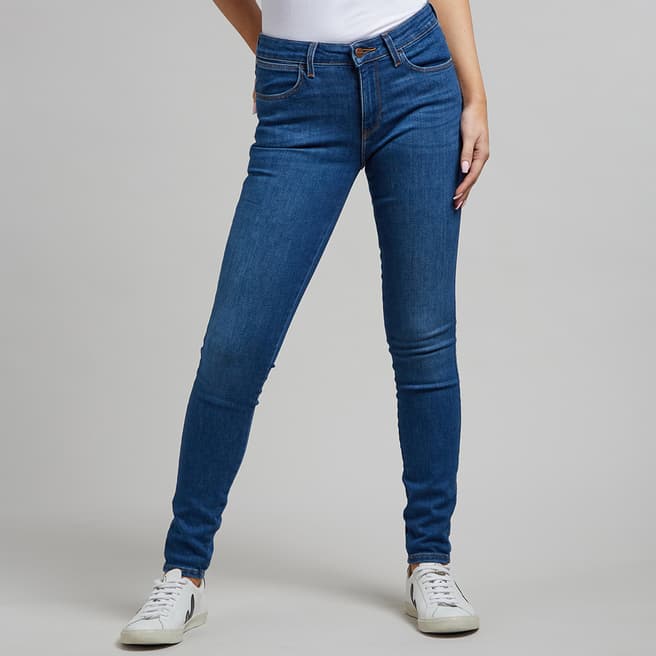 Wrangler Blue Skinny Stretch Jeans