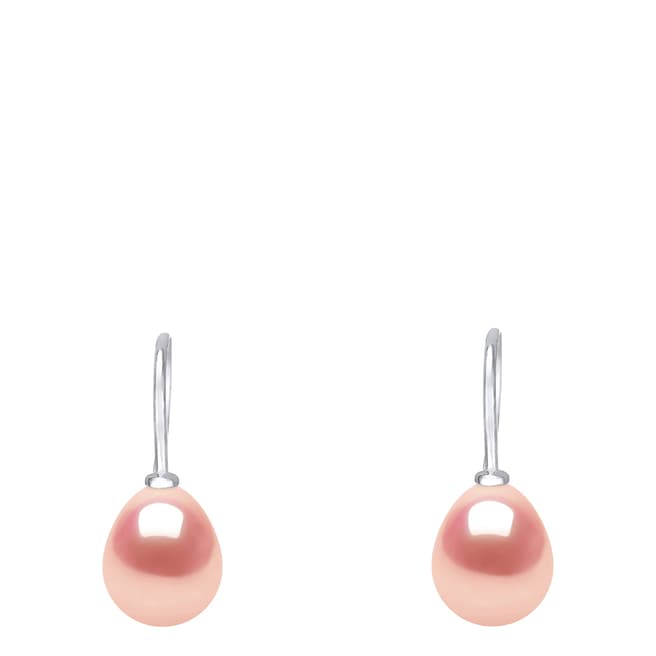 Atelier Pearls Pink Freshwater Pearl Hook Earrings