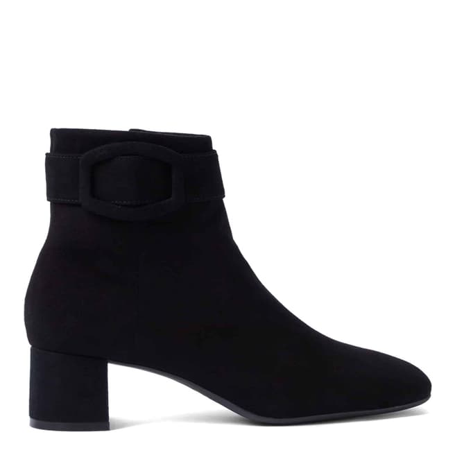 Hobbs London Black Suede Hailey Ankle Boots