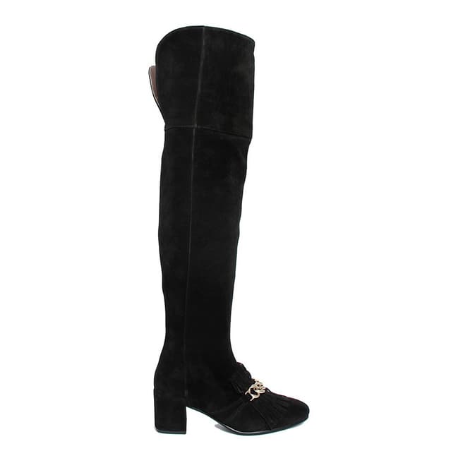 Fashion Attitude Black Suede High Boots