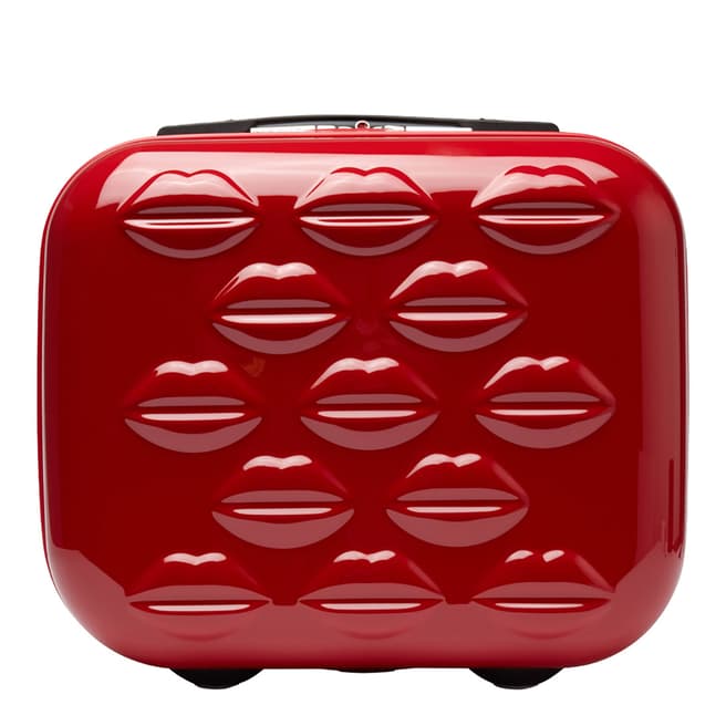 Lulu Guinness Red Lips Hardisde Vanity Case