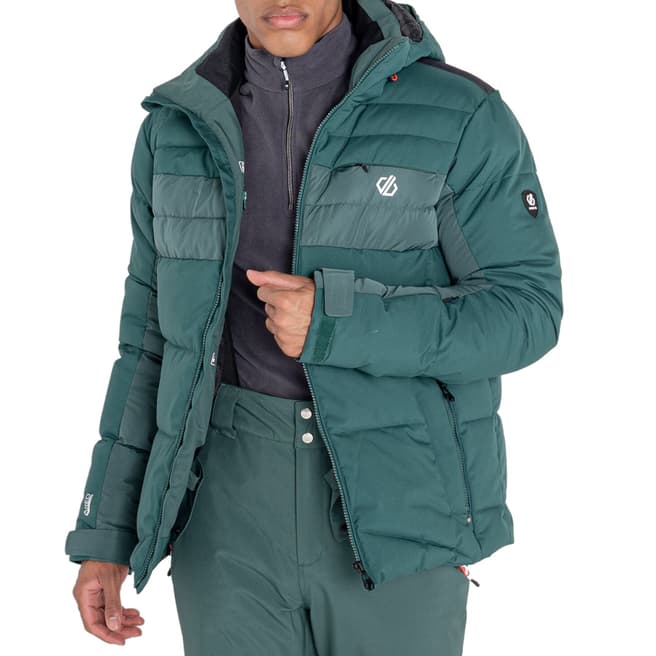 Dare2B Green Insulated Hooded Ski Jacket