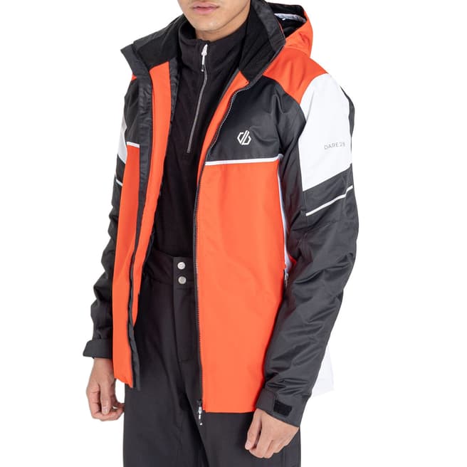 Dare2B Orange/Black Waterproof Ski Jacket