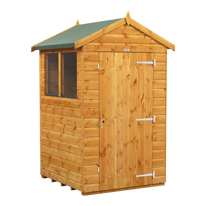 Power Sheds SAVE £114 - 4x4 Power Apex Garden Shed